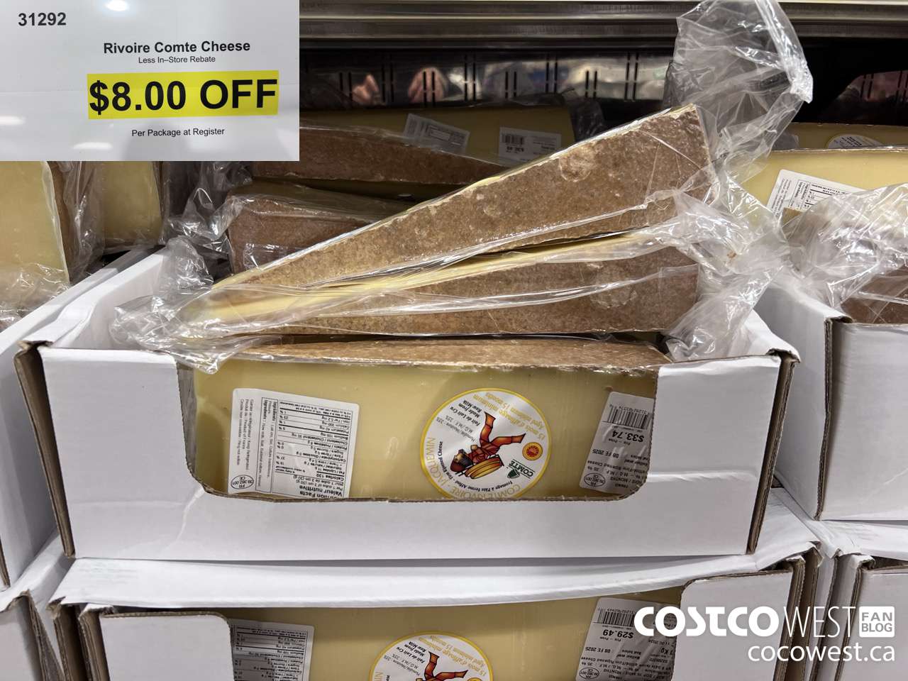 31292 RIVOIRE COMTE 16 MONTH 1KG ($8.00 INSTANT SAVINGS)
