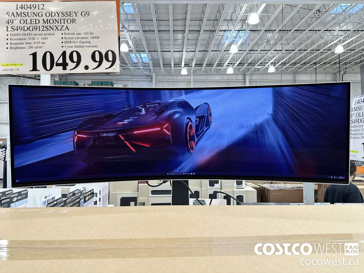 1404912 SAMSUNG ODYSSEY G9 49