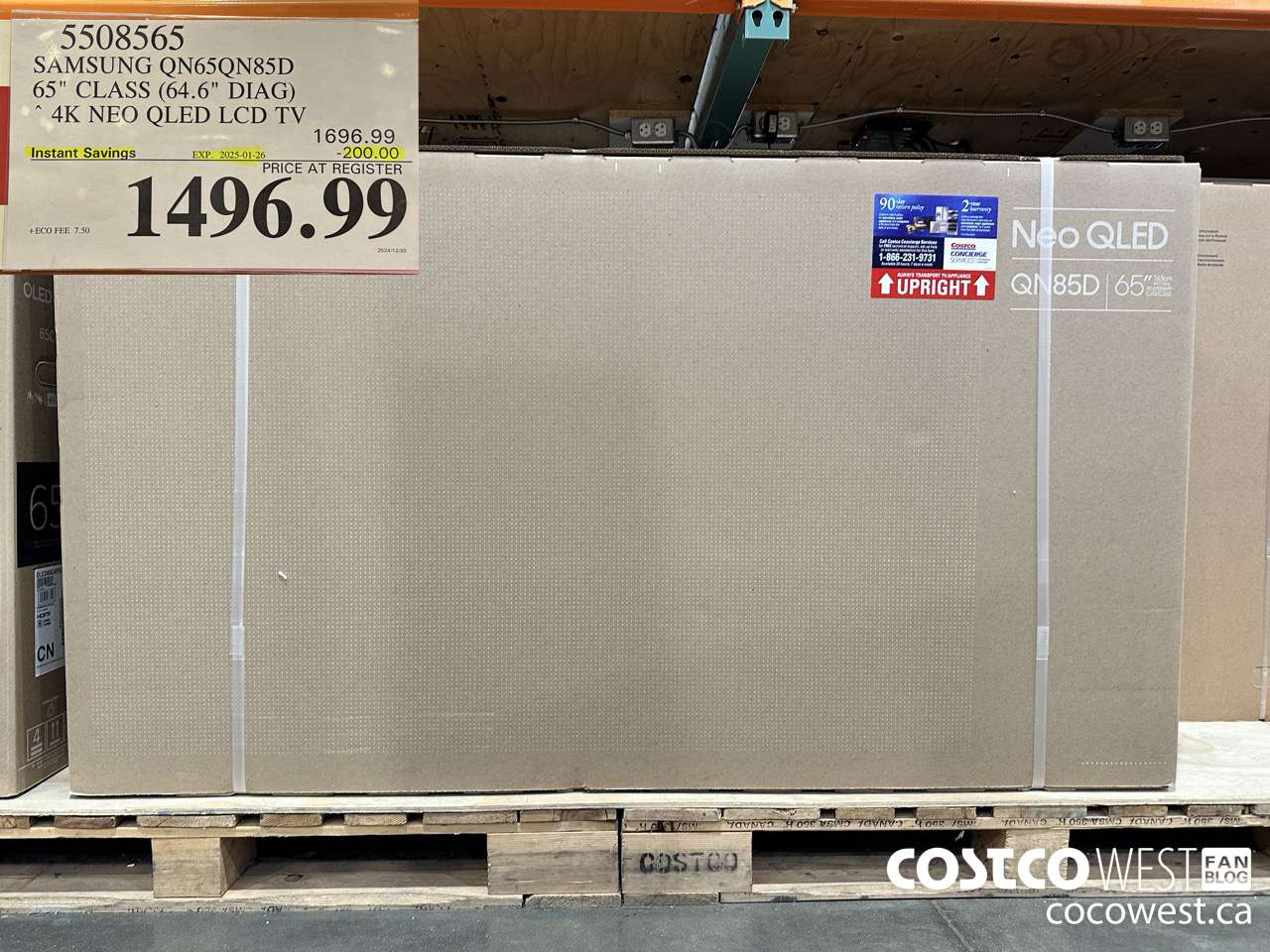 5508565 SAMSUNG QN65QN85D 65