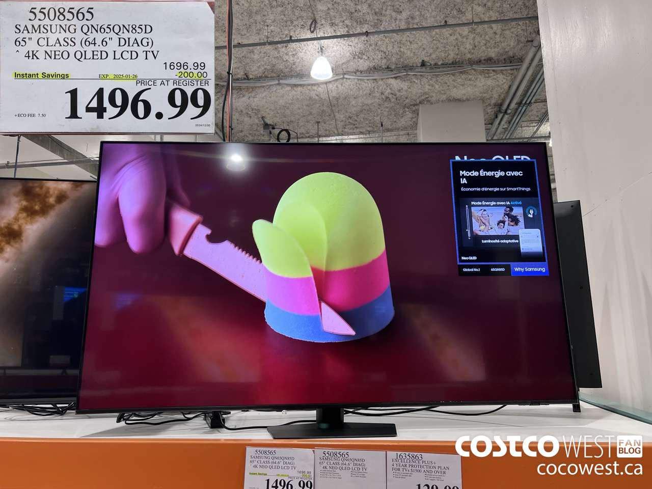 5508565 SAMSUNG QN65QN85D 65