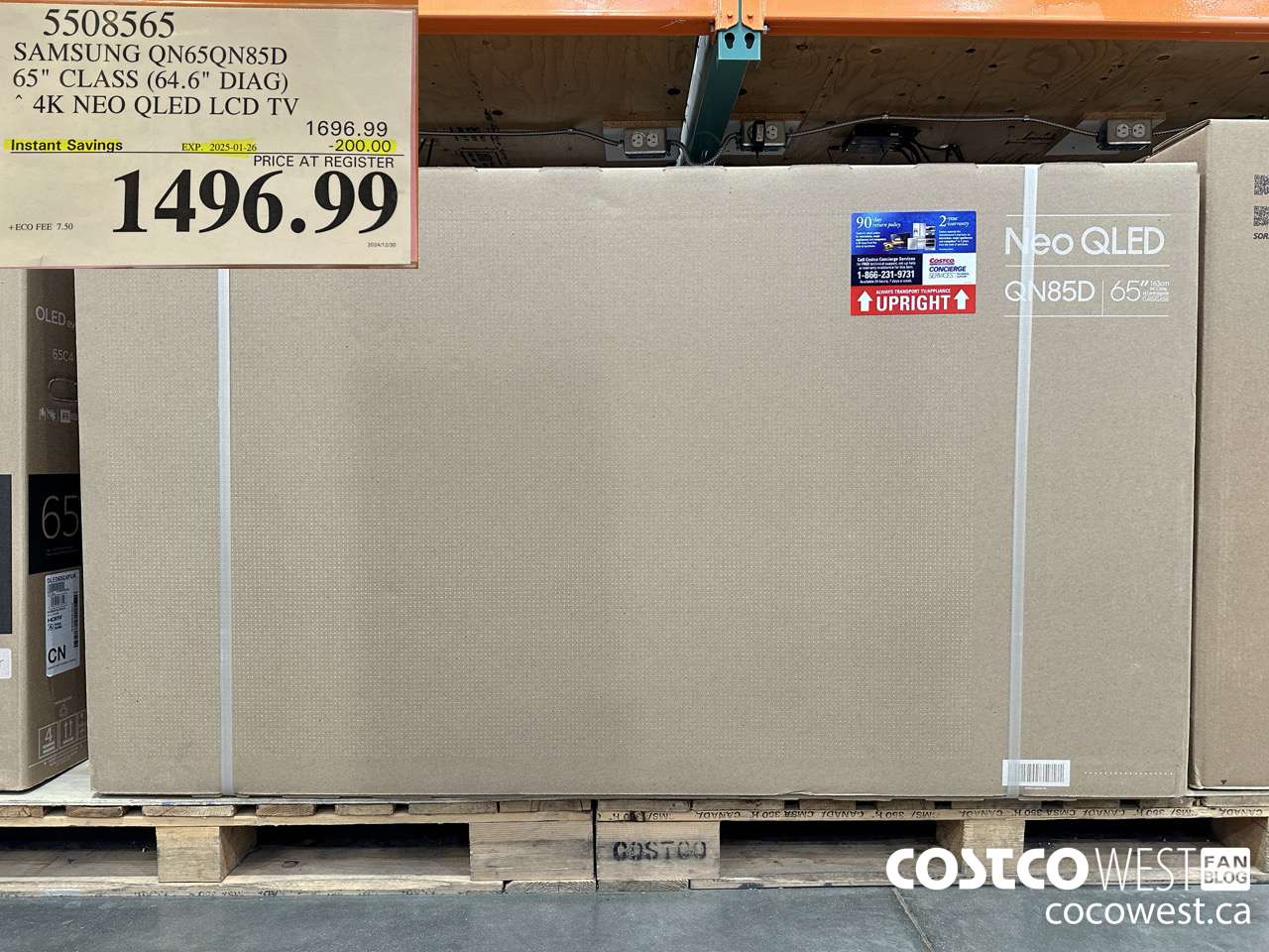 5508565 SAMSUNG QN65QN85D 65