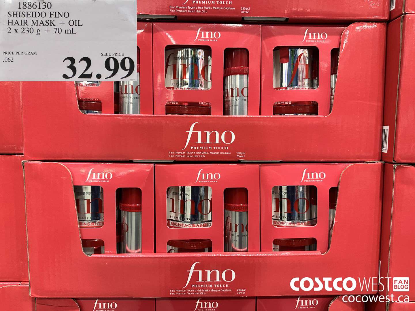 1886130 SHISEIDO FINO HAIR MASK + OIL 2 x 230 g + 70 mL $32.99