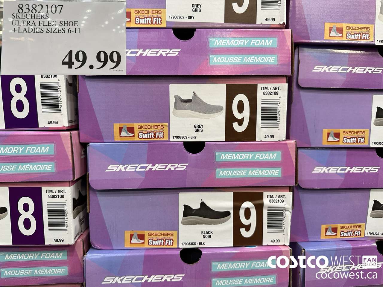 8382107 SKECHERS ULTRA FLEX SHOE LADIES SIZES 6-11 $49.99