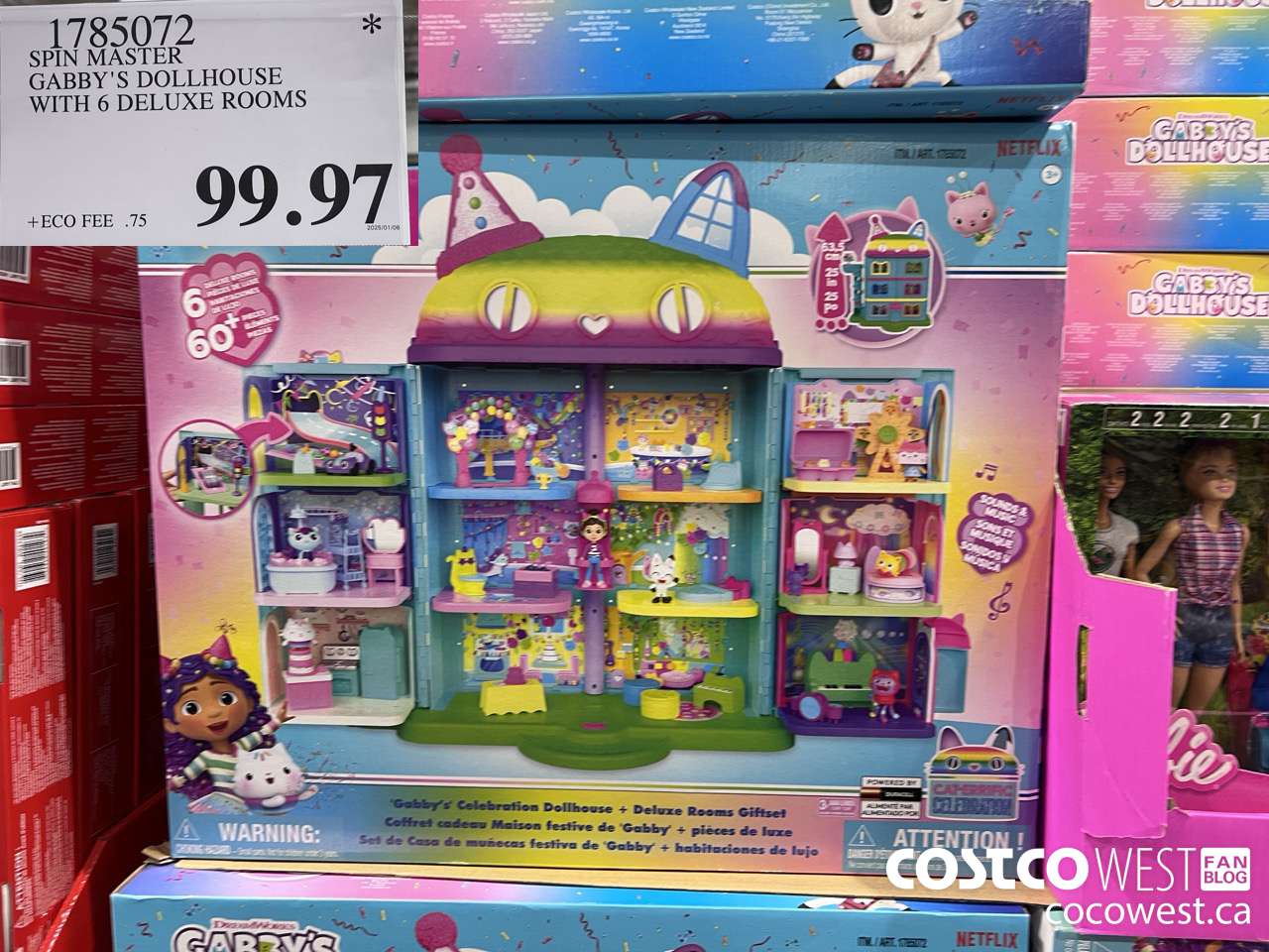 1785072 SPIN MASTER GABBY'S DOLLHOUSE WITH 6 DELUXE ROOMS $99.97