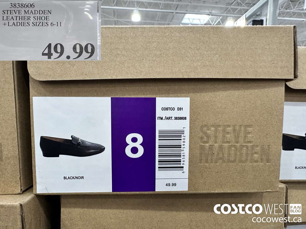 3838606 STEVE MADDEN LEATHER SHOE LADIES SIZES 6-11 $49.99