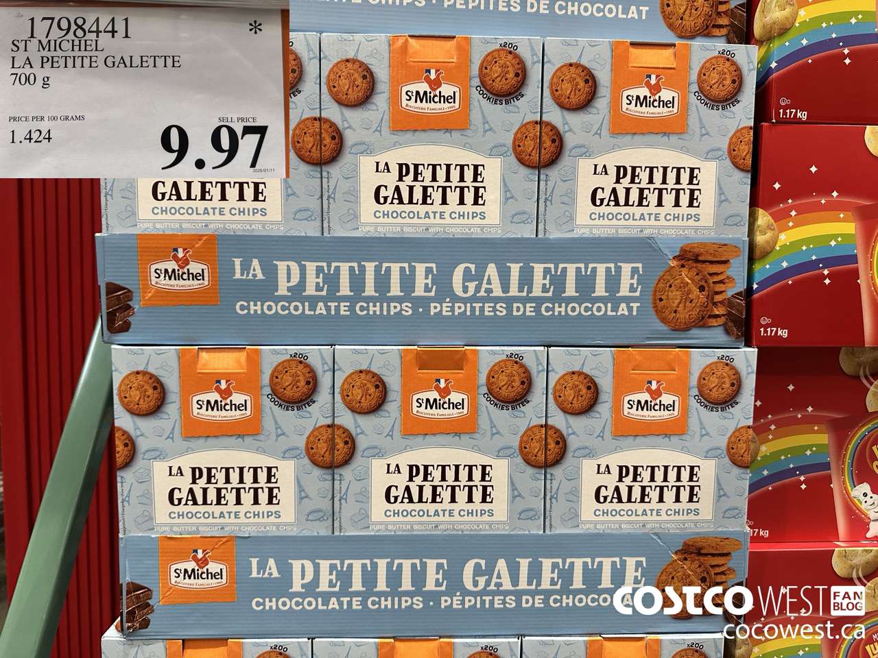 1798441 ST MICHEL LA PETITE GALETTE 700G $9.97