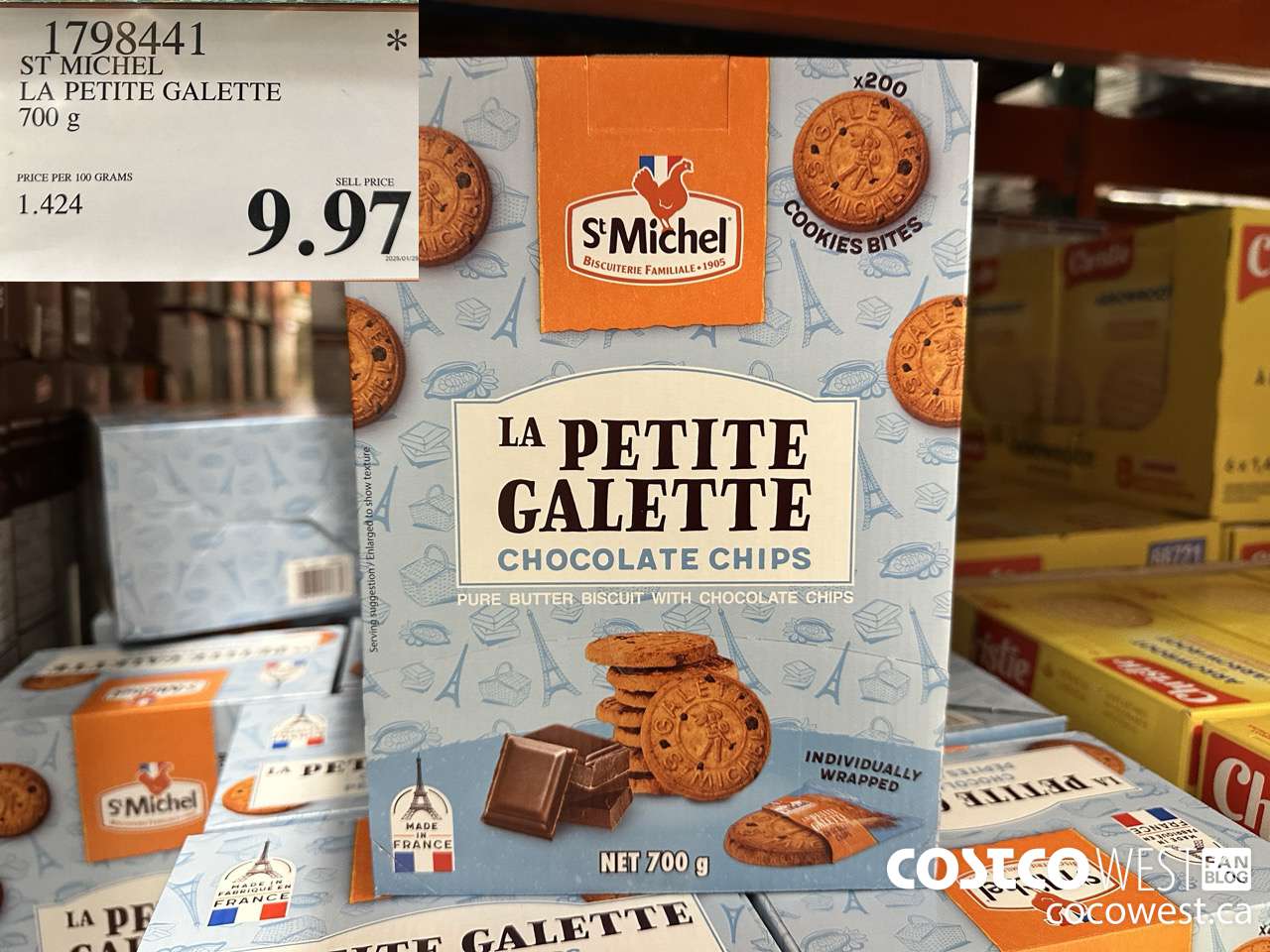 1798441 ST MICHEL LA PETITE GALETTE 700G $9.97