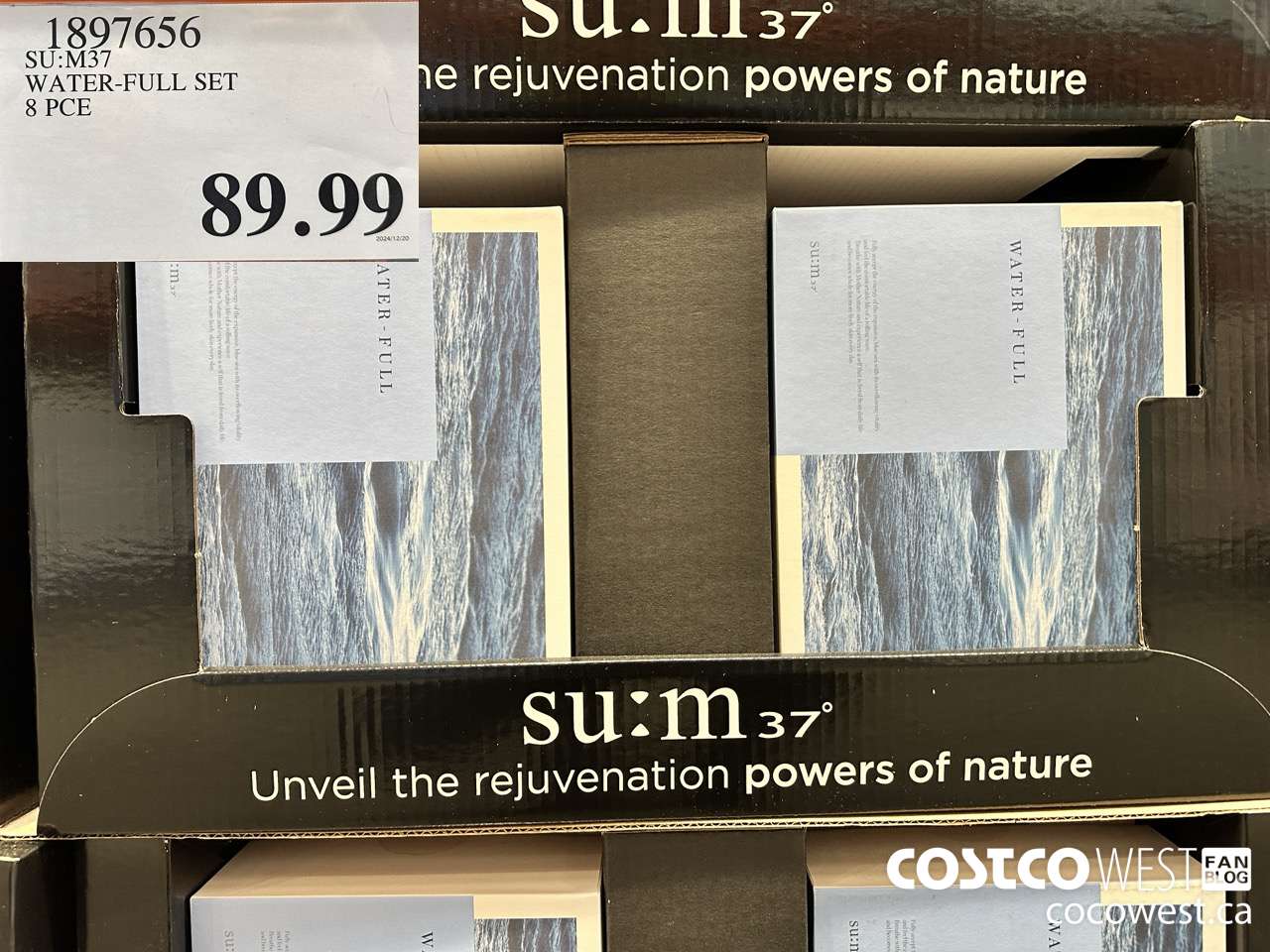 1897656 SU:M37 WATER-FULL SET 8 PCE $89.99