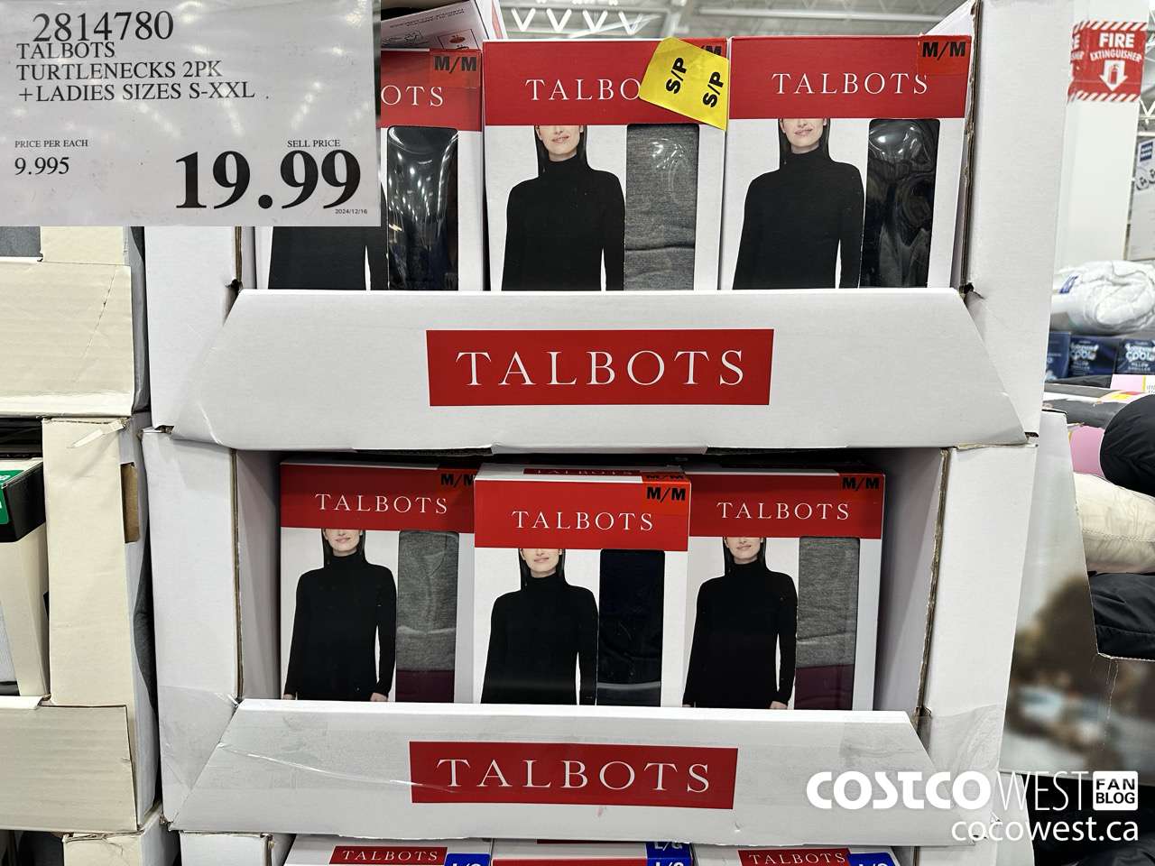 2814780 TALBOTS TURTLENECKS 2PK LADIES SIZES S-XXL $19.99