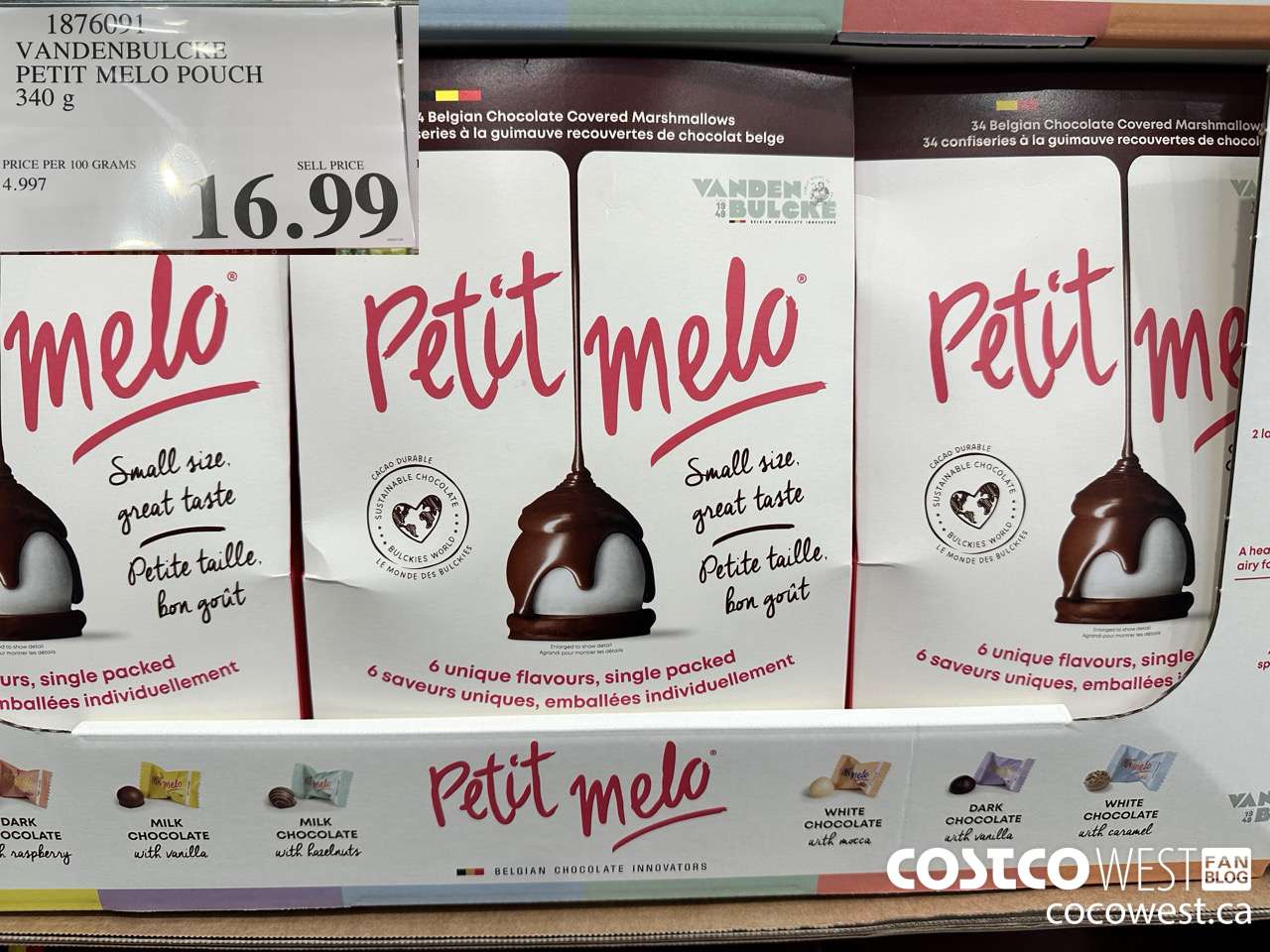 1876091 VENDENBULCKE PETIT MELO POUCH 340G $16.99