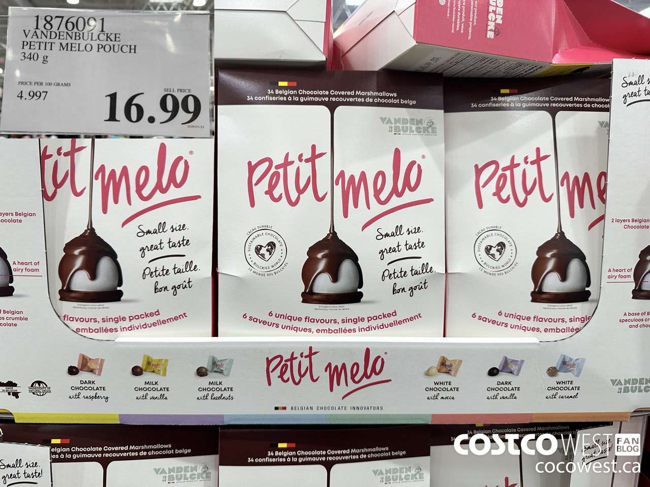 1876091 VENDENBULCKE PETIT MELO POUCH 340G $16.99