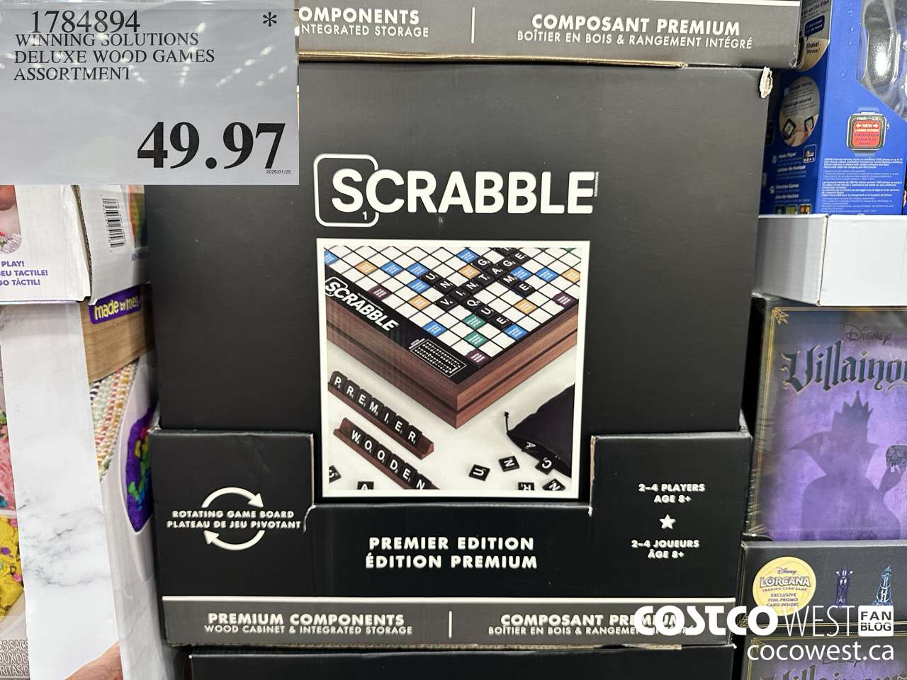 1784894 WINNING SOLUTIONS DELUXE WOOD GAMES ASSORTMENT $49.97