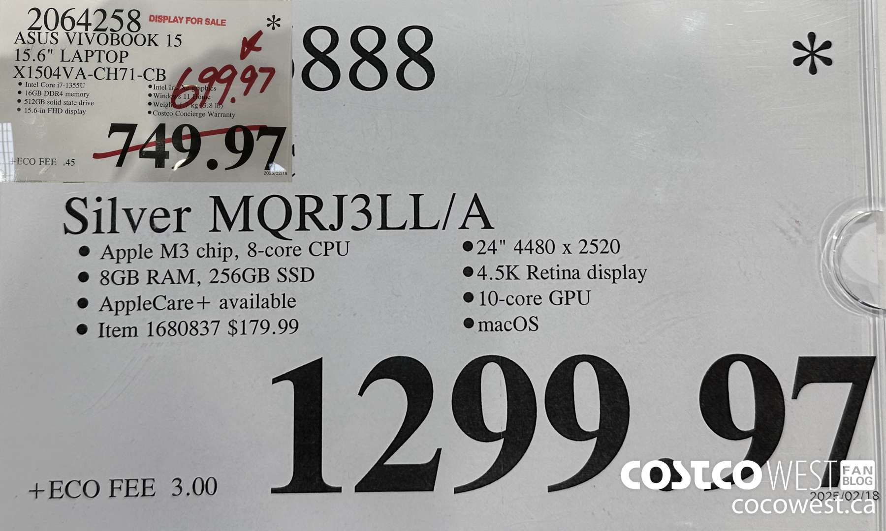 2064258 ASUS VIVBOOK 15 15.6