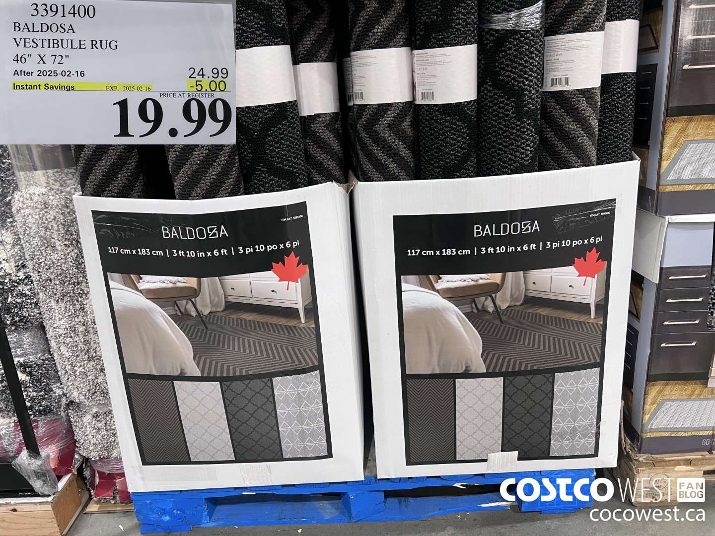 3391400 BALDOSA VESTIBULE RUG 46