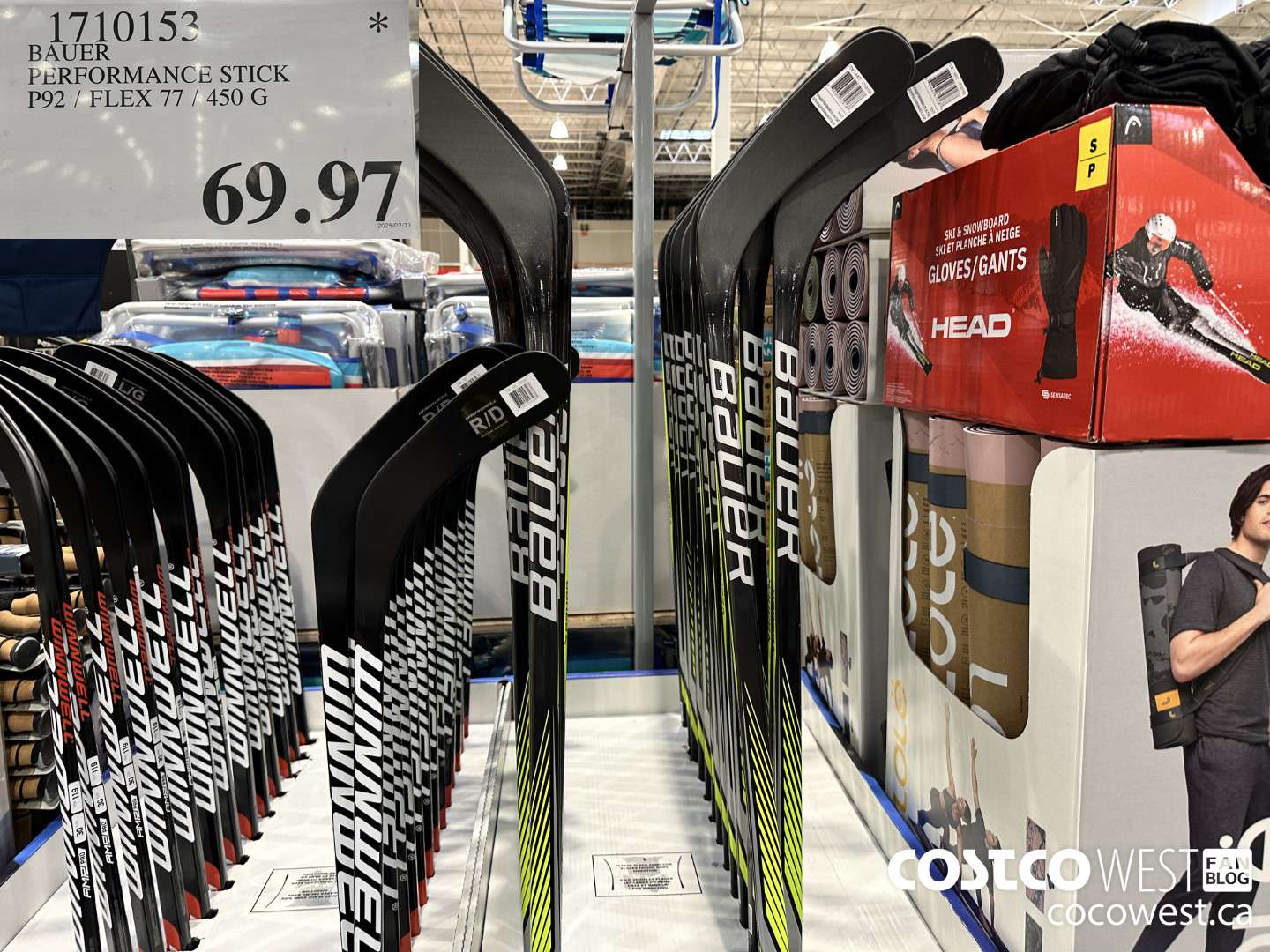 1710153 BAUER PERFORMANCE STICK P92 / FLEX 77 / 450G $69.97