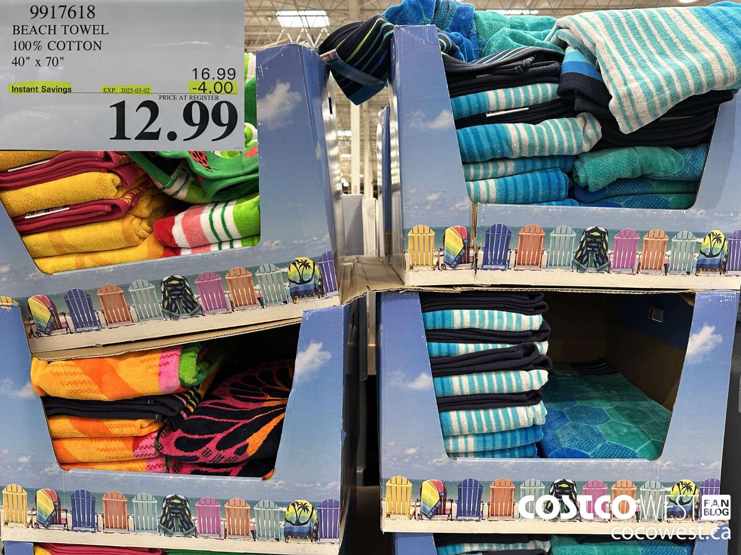 9917618 BEACH TOWEL 100% COTTON 40