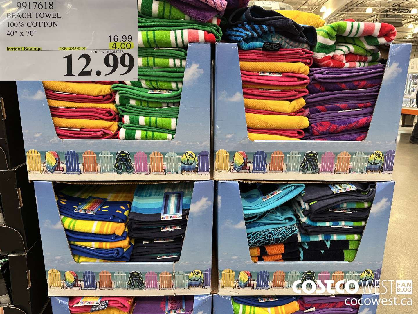 9917618 BEACH TOWEL 100% COTTON 40