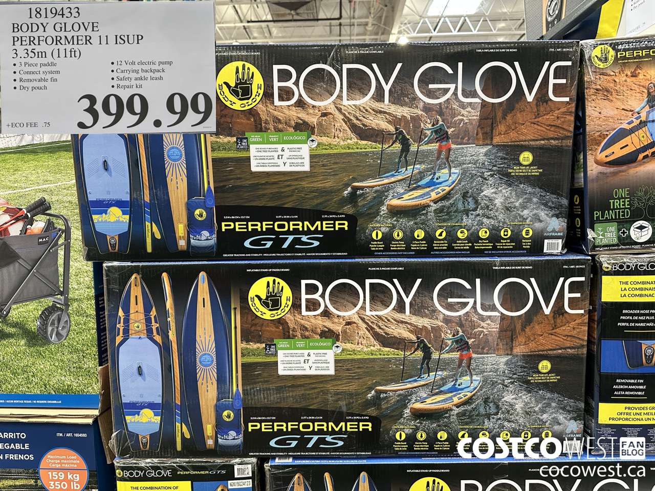 1819433 BODY GLOVE PERFORMER 11 ISUP 3.35M (11FT) $399.99