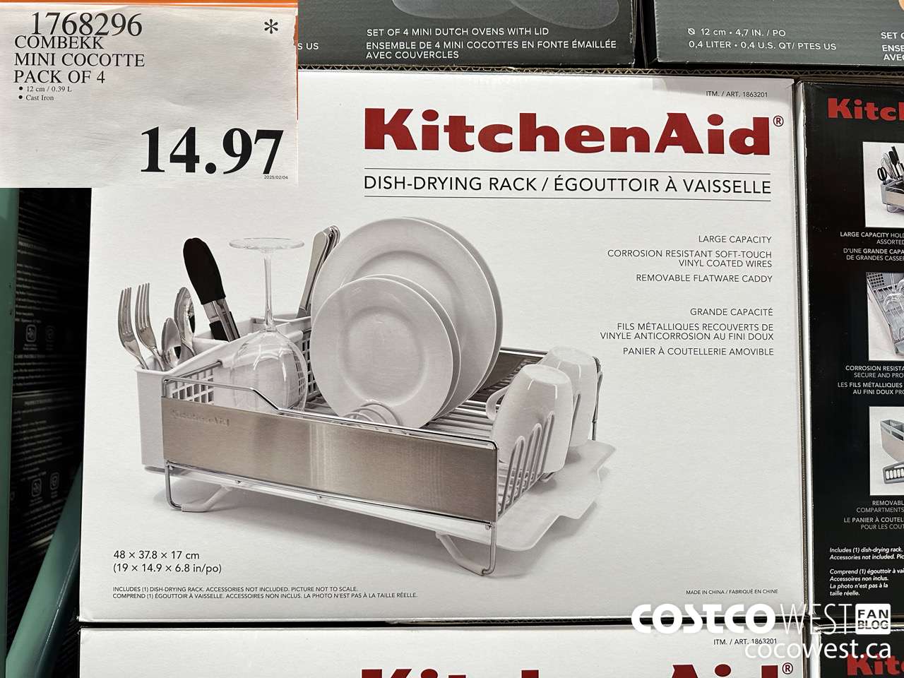 1768296 COMBEKK MINI COCOTTE PACK OF 4 $14.97