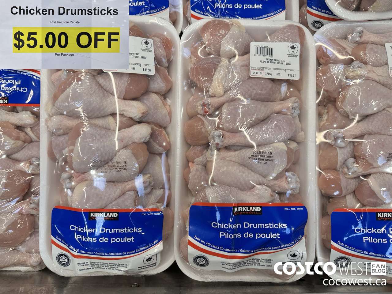 55502 Chicken Drumsticks ($5.00 INSTANT SAVINGS)