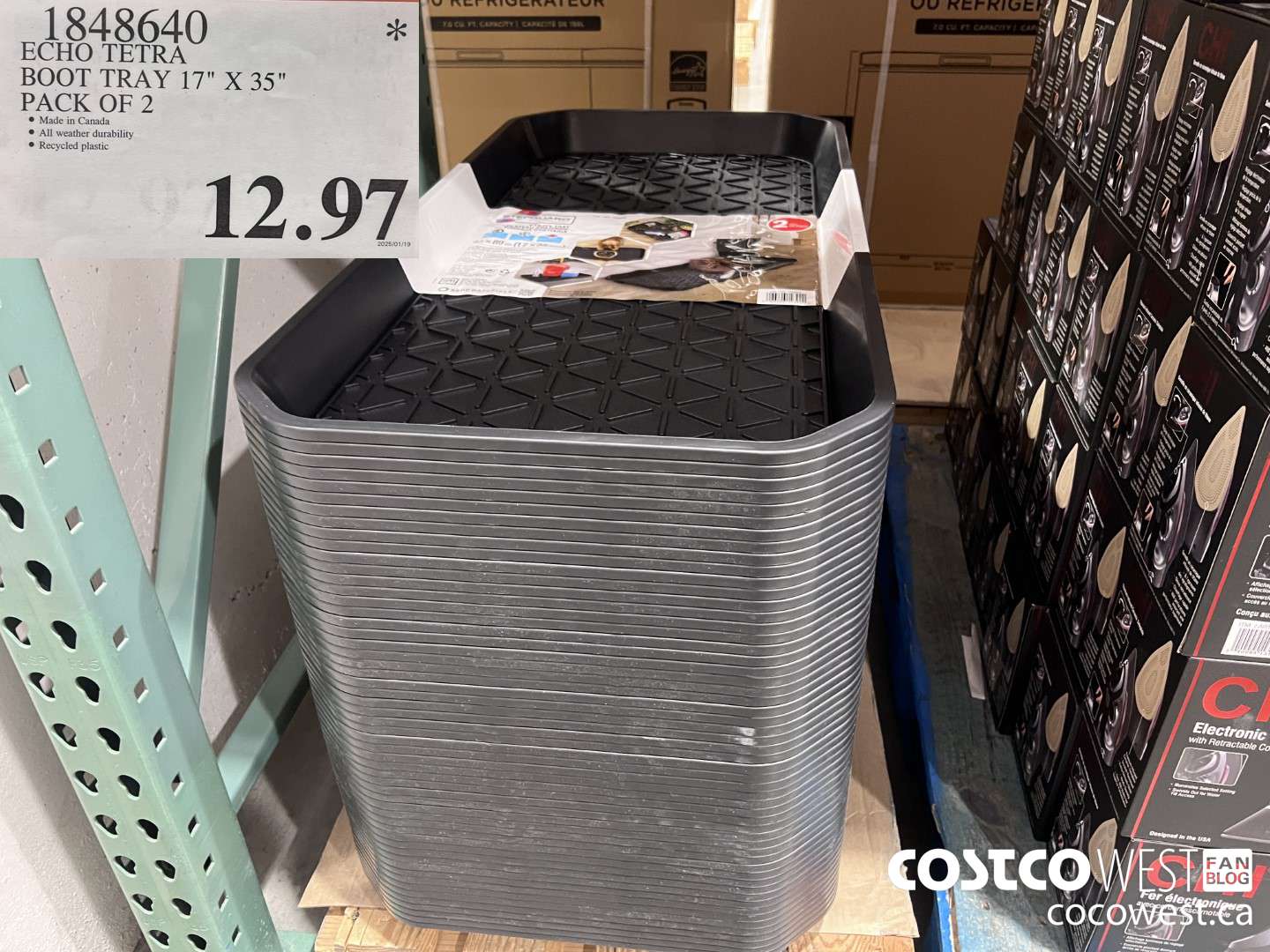 1848640 ECHO TETRA BOOT TRAY 17