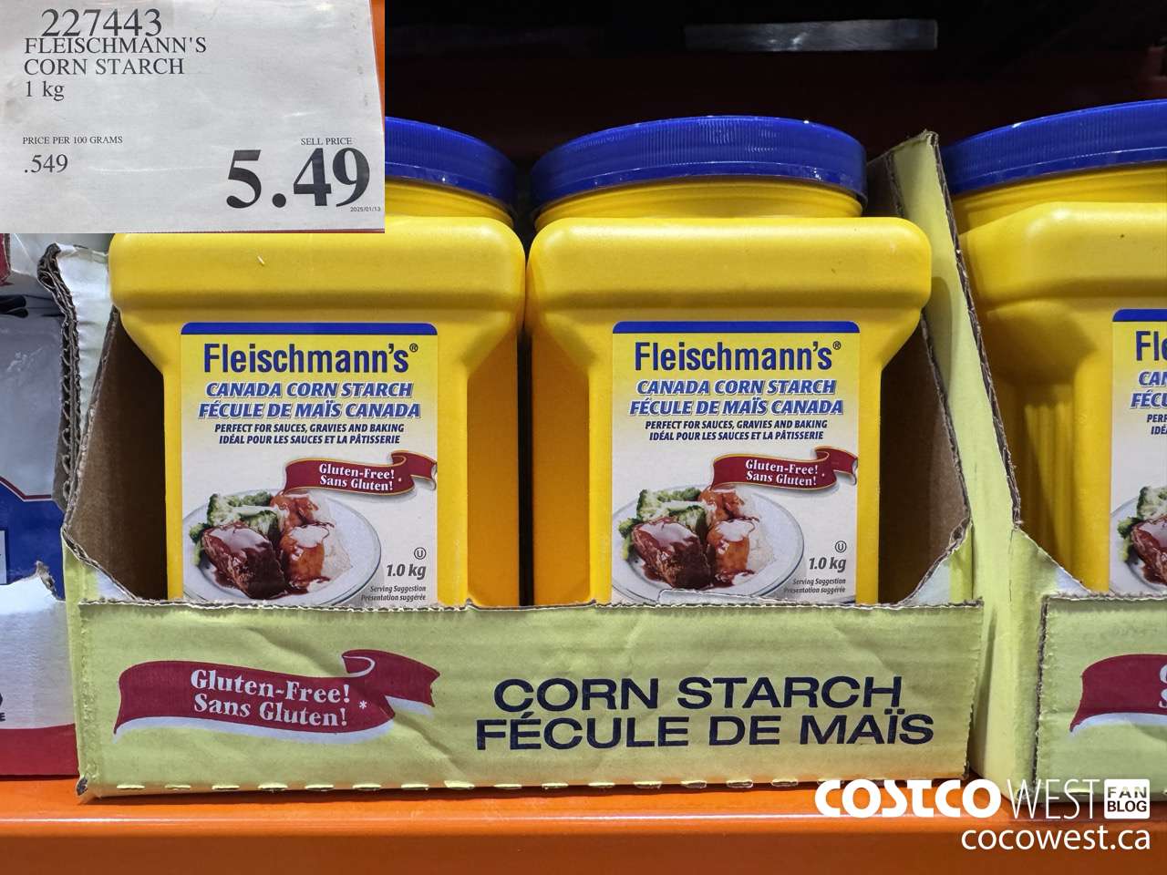 227443 FLEISCHMANN'S CORN STARCH 1 kg $5.49