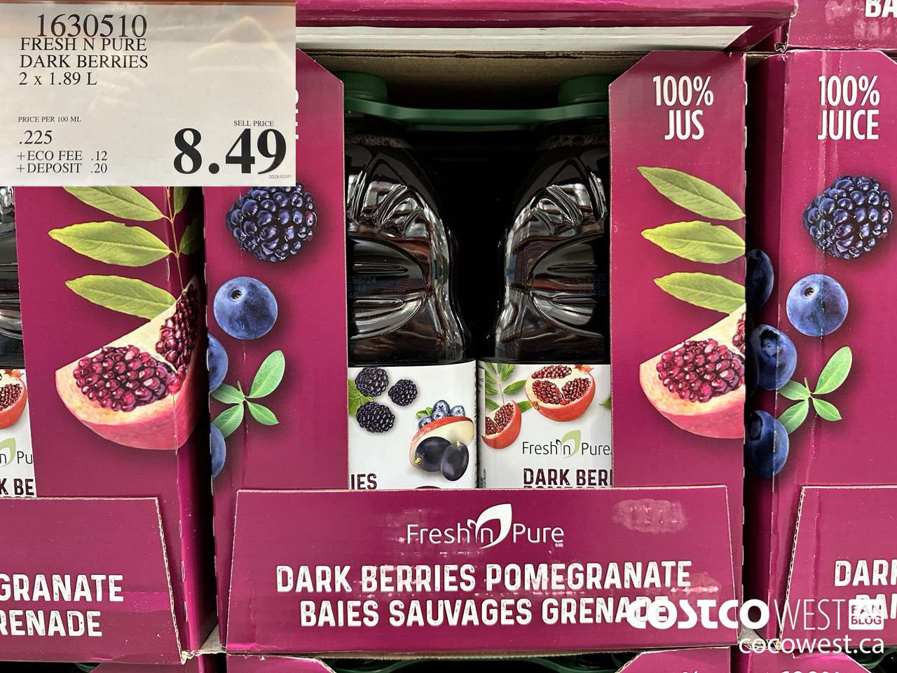1630510 FRESH N PURE DARK BERRIES 2 x 1.89 L $8.49