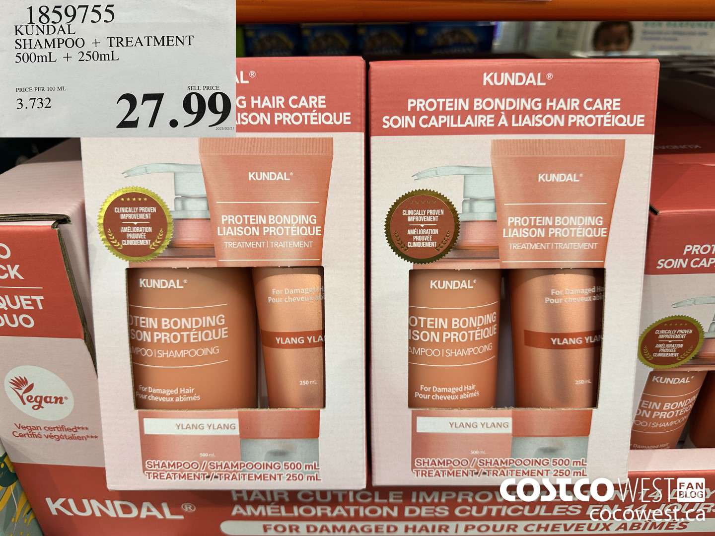 1859755 KUNDAL SHAMPOO + TREATMENT 500mL + 250mL $27.99