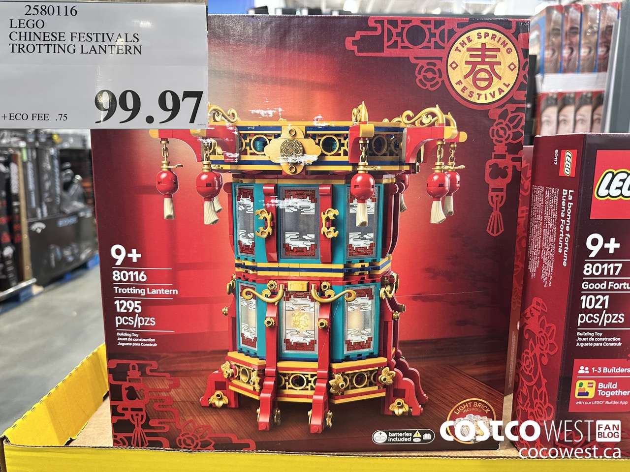 2580116 LEGO CHINESE FESTIVALS TROTTING LANTERNS $99.97
