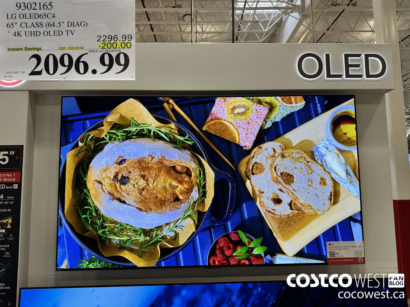 9302165 LG OLED65C4 65