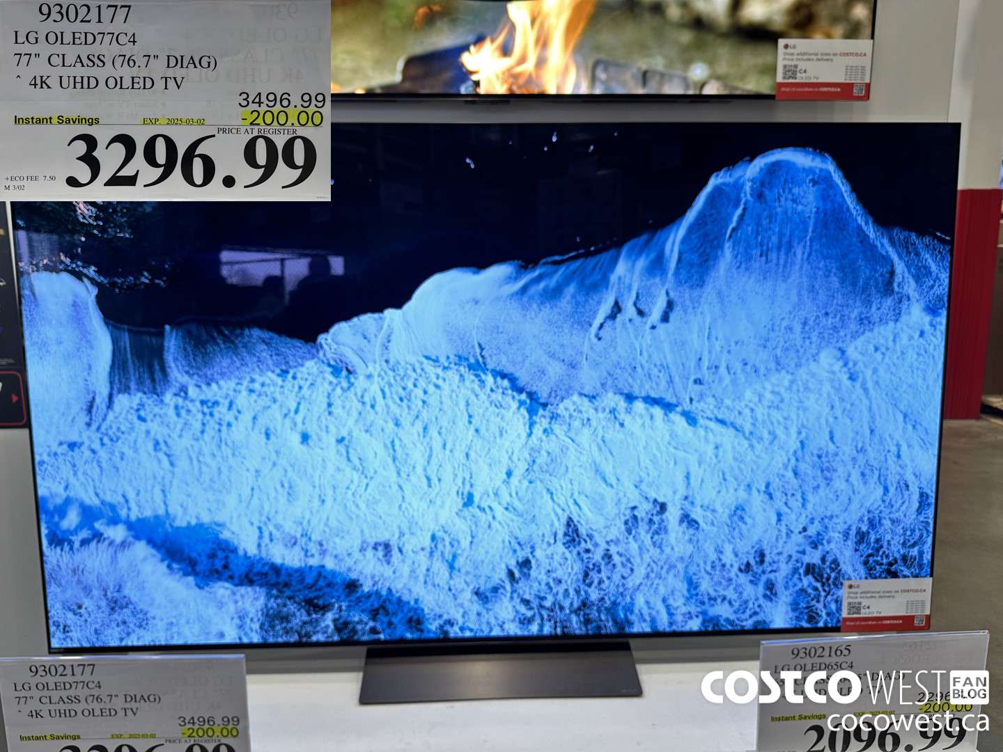 9302177 LG OLED77C4 77