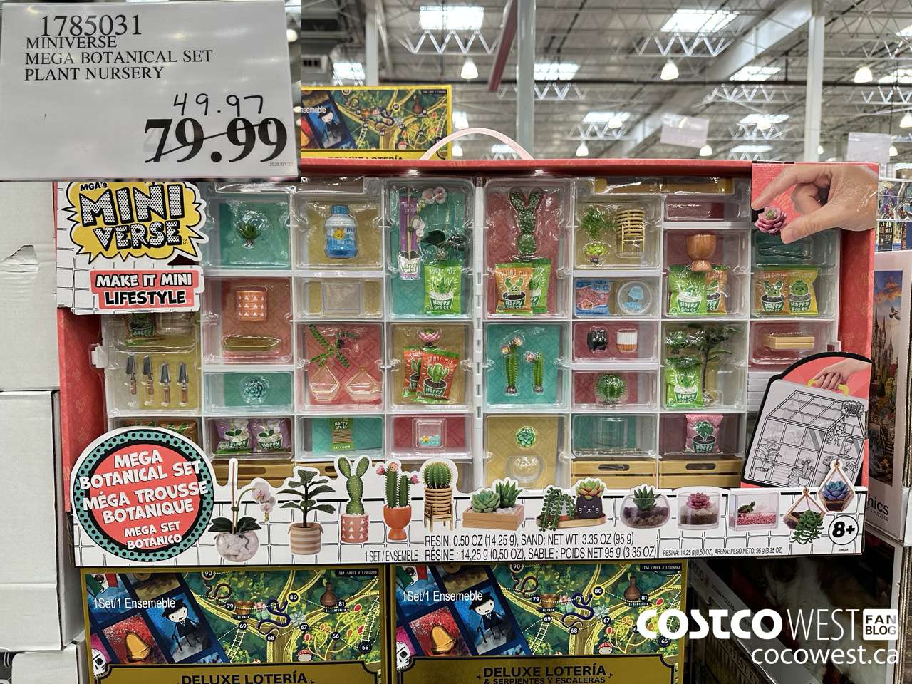 1785031 MINIVERSE MEGA BOTANICAL SET PLANT NURSERY $49.97