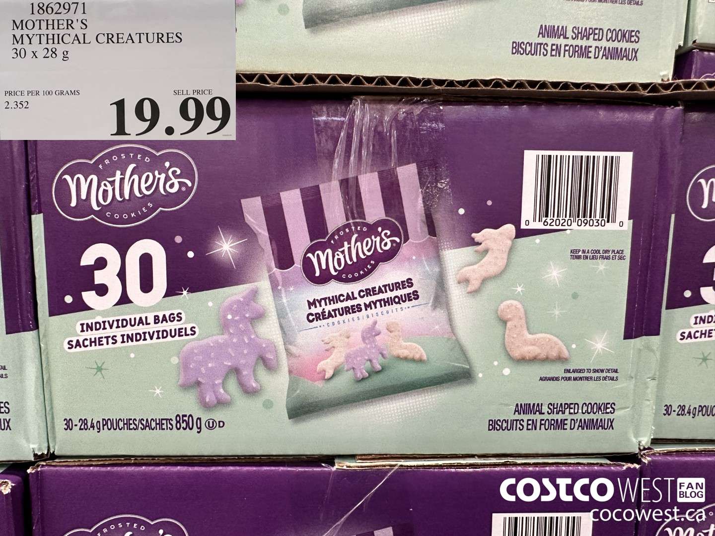 1862971 MOTHER'S MYTHICAL CREATURES 30 x 28 g $19.99