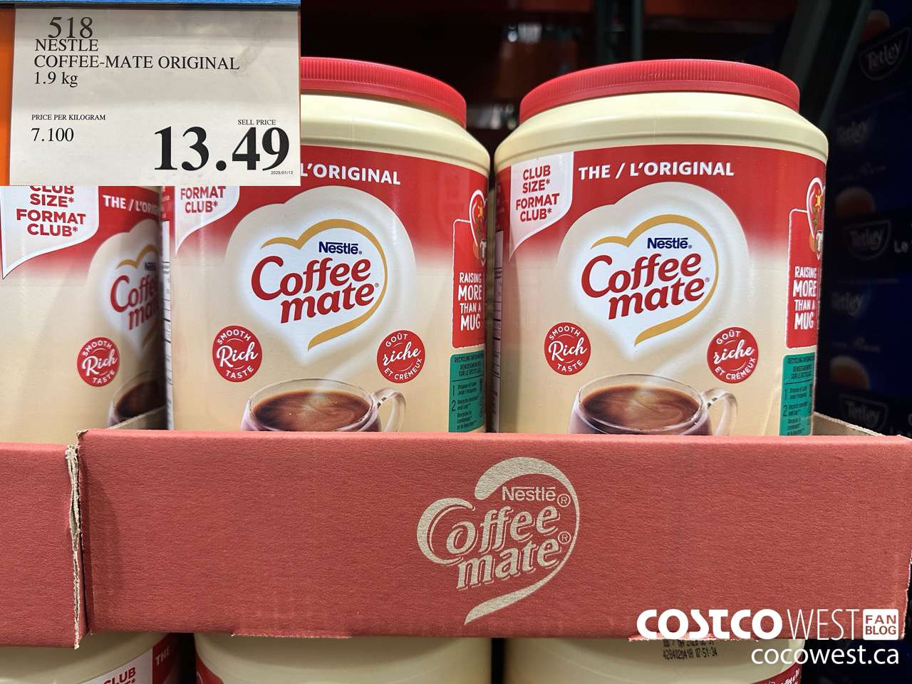 518 NESTLE COFFEE-MATE 1.9k $13.49