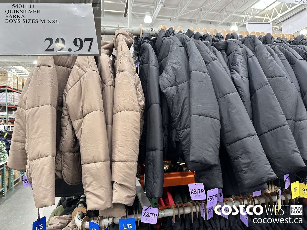 5401111 QUIKSILVER PARKA BOYS SIZES M-XXL $29.97