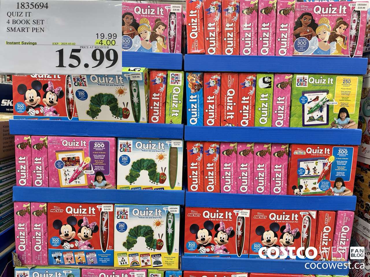 1835694 QUIZ IT 4 BOOK SET SMART PEN ($4.00 INSTANT SAVINGS EXPIRES ON 2025-03-02) $15.99