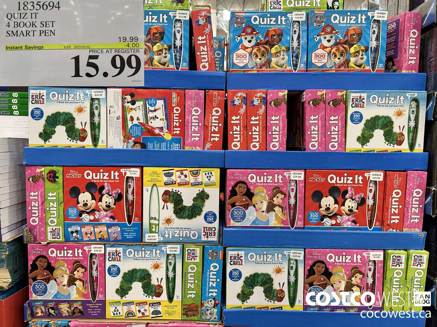 1835694 QUIZ IT 4 BOOK SET SMART PEN ($4.00 INSTANT SAVINGS EXPIRES ON 2025-03-02) $15.99