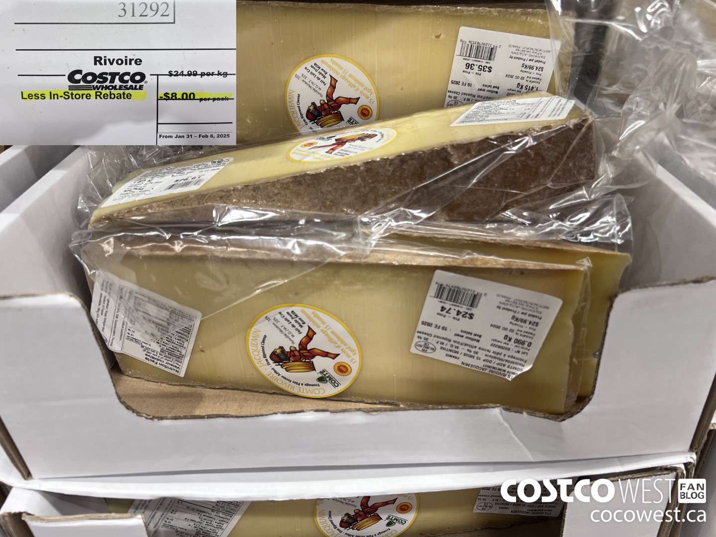 31292 RIVOIRE COMTE 16 MONTH 1KG ($8.00 INSTANT SAVINGS EXPIRES ON 2025-02-06) $24.99