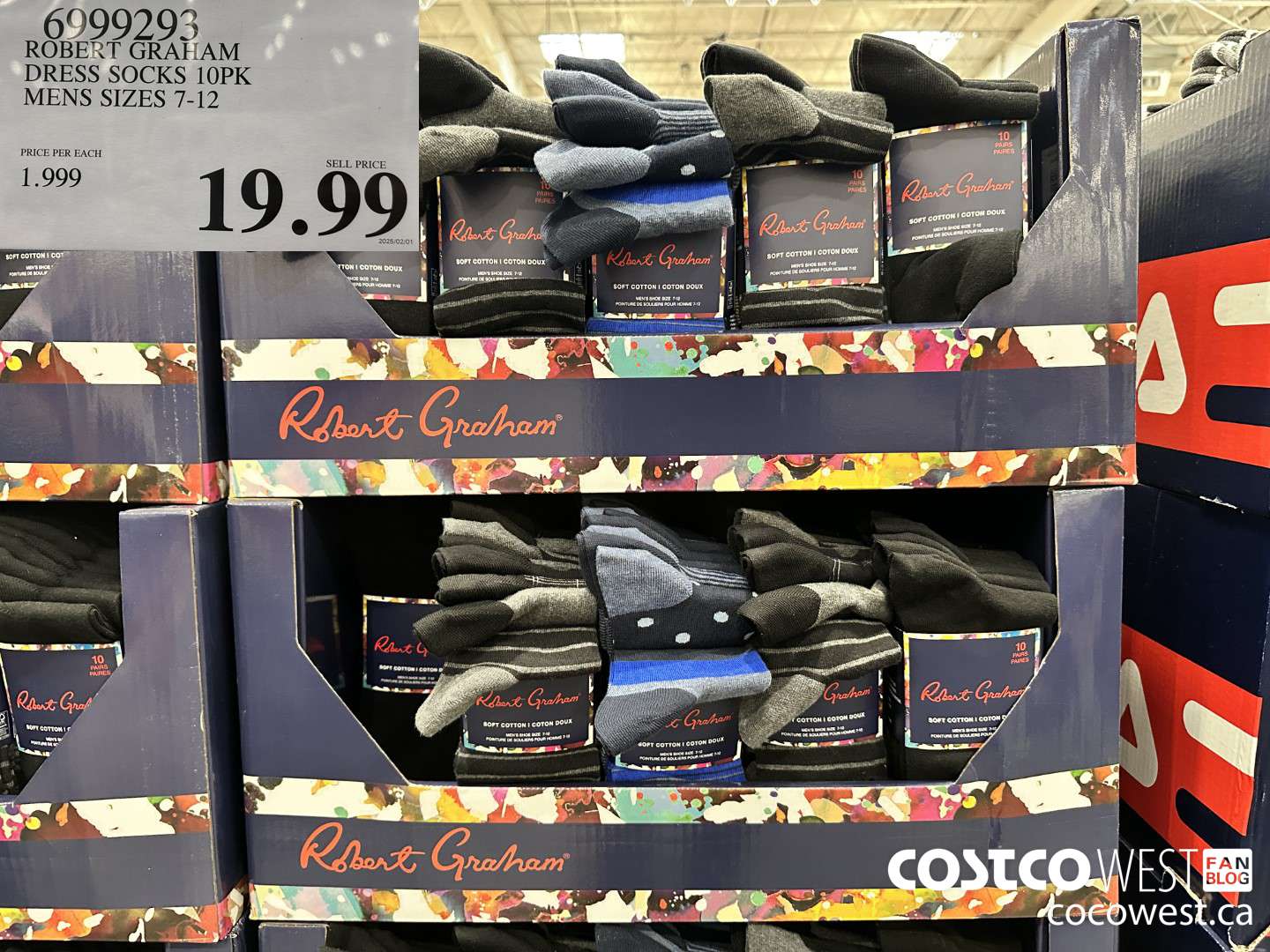 6999293 ROBERT GRATIAM DRESS SOCKS 10PK MENS SIZES 7-12 $19.99