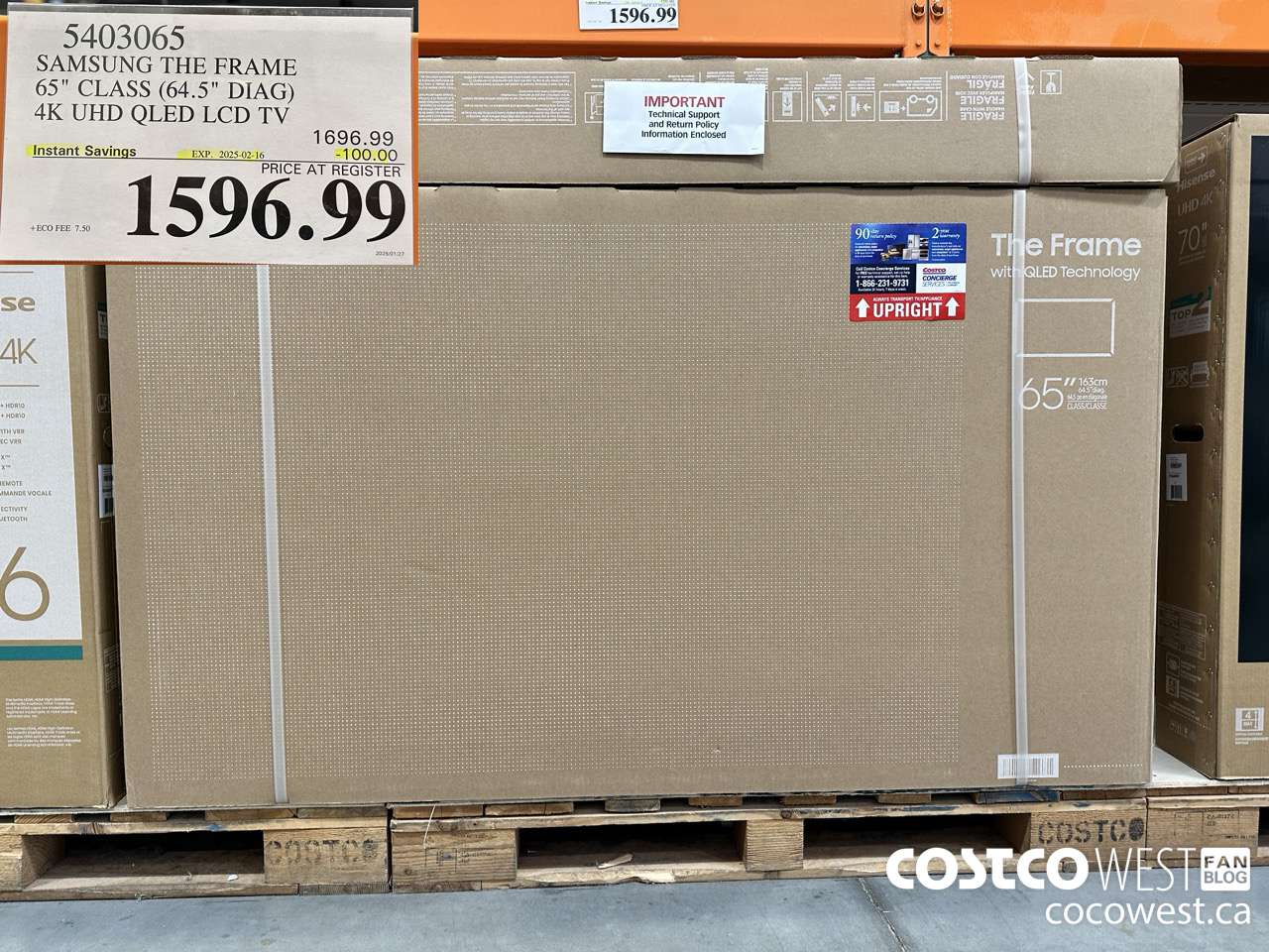 5403065 SAMSUNG THE FRAME 65