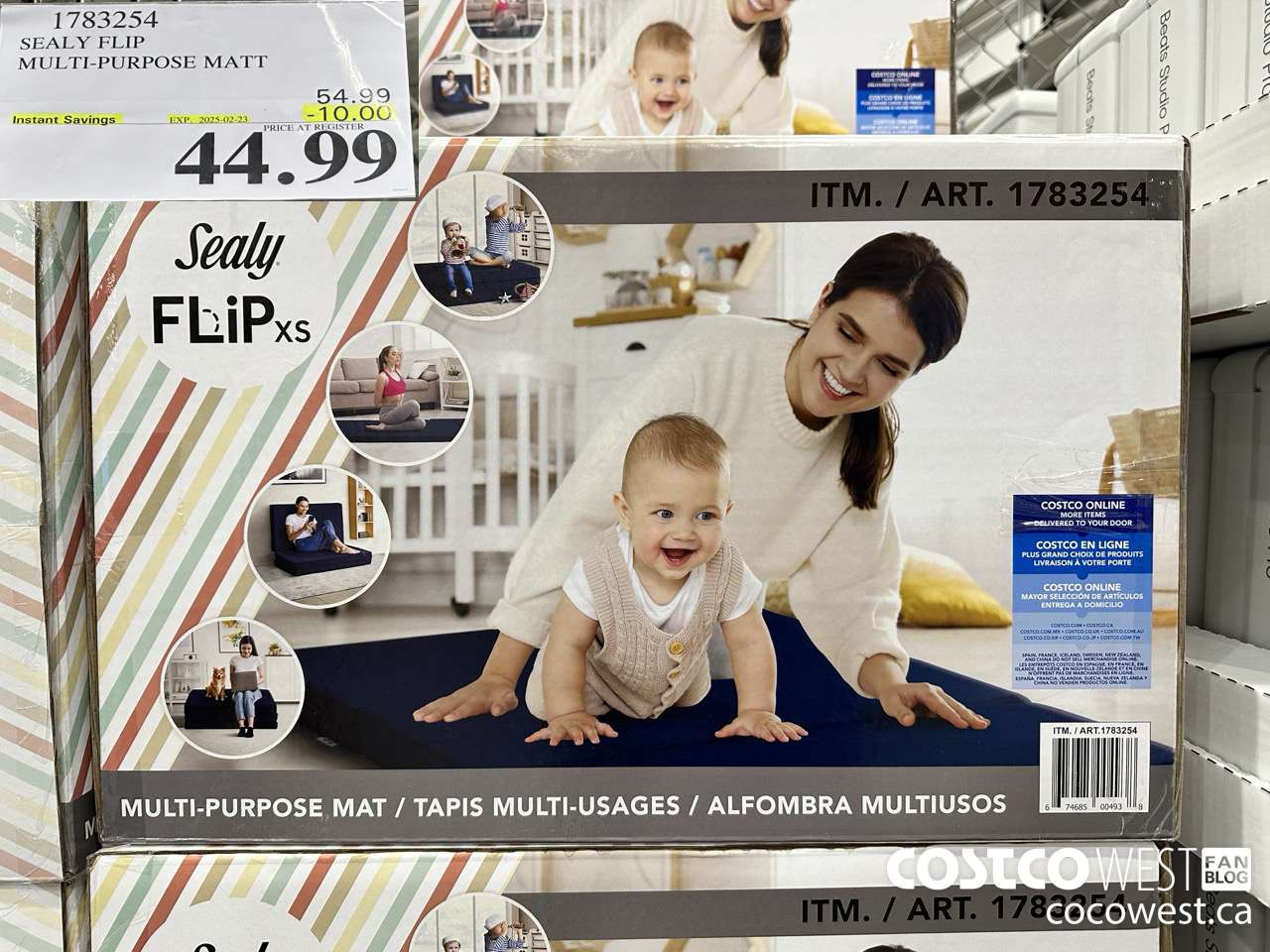 1783254 SEALY FLIP MULTI-PURPOSE MATT ($10.00 INSTANT SAVINGS EXPIRES ON 2025-02-23) $44.99
