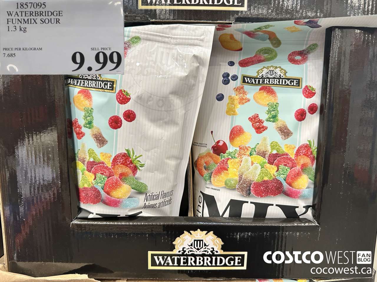1857095 WATERBRIDGE FUNMIX SOUR 1.3KG $9.99