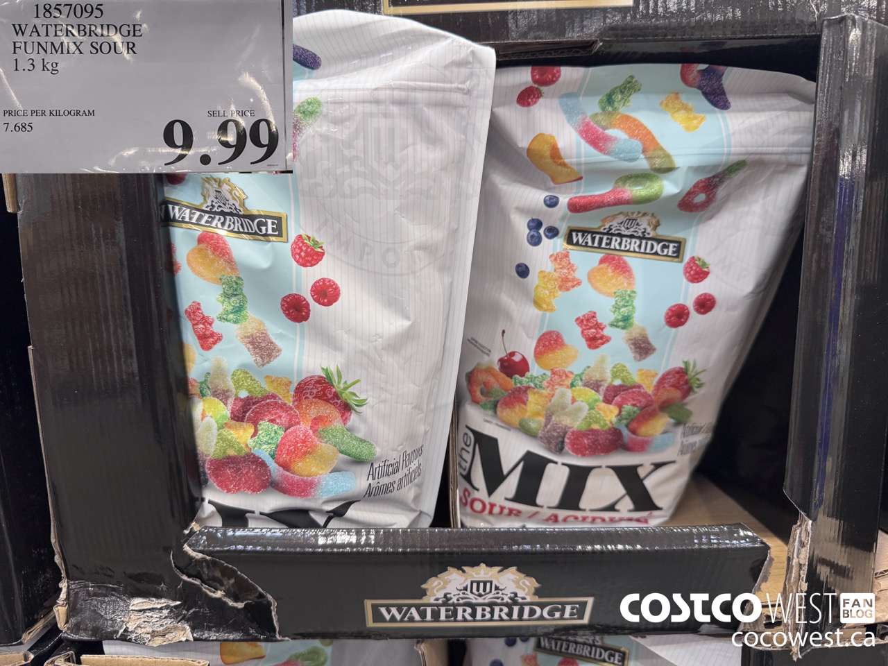 1857095 WATERBRIDGE FUNMIX SOUR 1.3KG $9.99