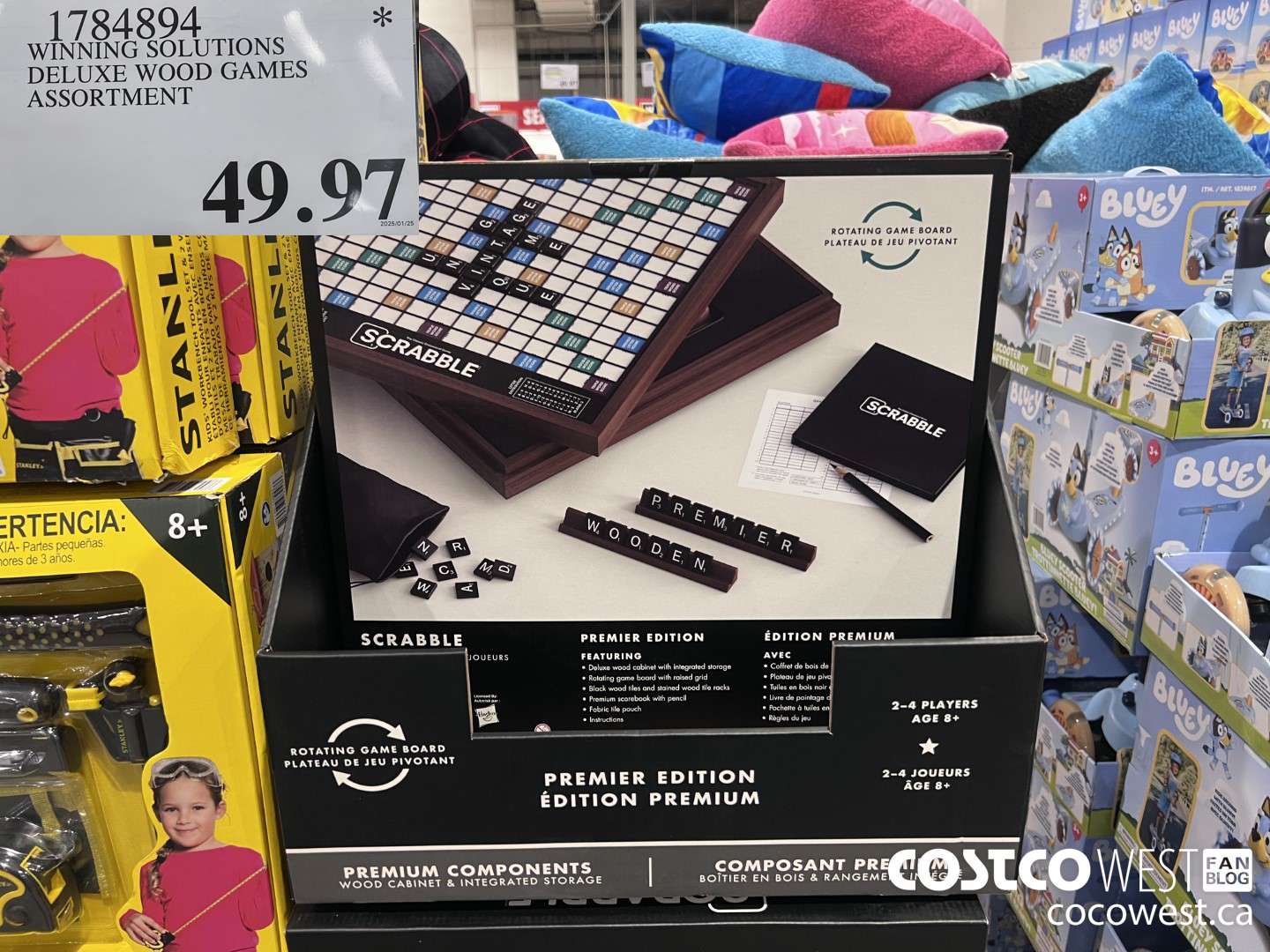 1784894 WINNING SOLUTIONS DELUXE WOOD GAMES ASSORTMENT $49.97