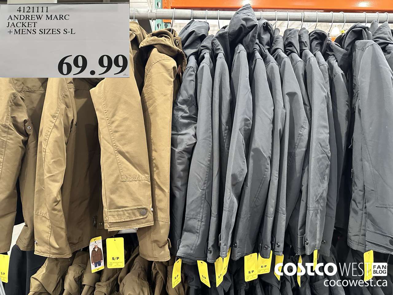 4121111 ANDREW MARC JACKET MENS SIZES S-L $69.99