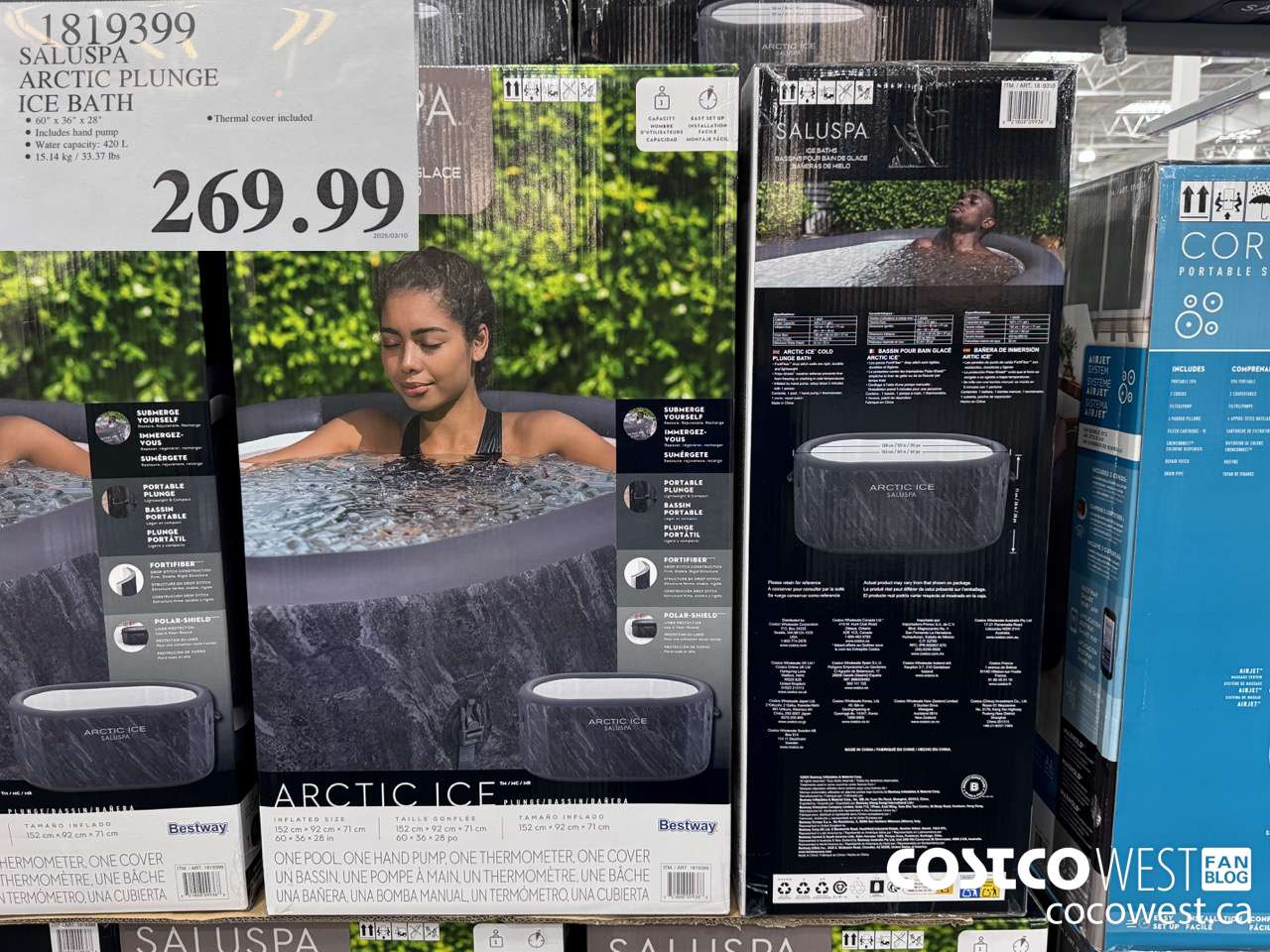 1819399 BESTWAY ARCTIC PLUNGE ICE BATH $269.99