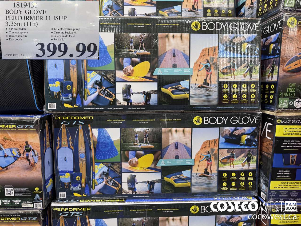 1819433 BODY GLOVE PERFORMER 11 ISUP 3.35M (11FT) $399.99