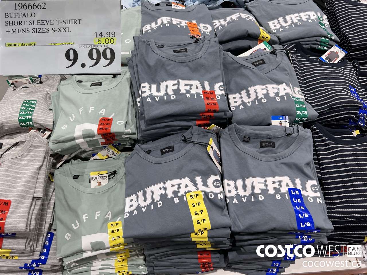 1966662 BUFFALO SHORT SLEEVE T-SHIRT MENS SIZES S-XXL ($5.00 INSTANT SAVINGS EXPIRES ON 2025-03-23) $9.99