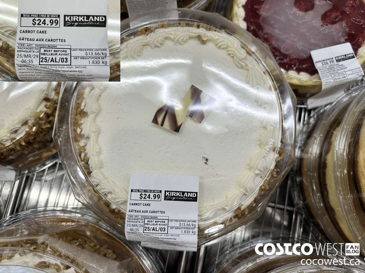 1862564 CARROT CAKE $24.99