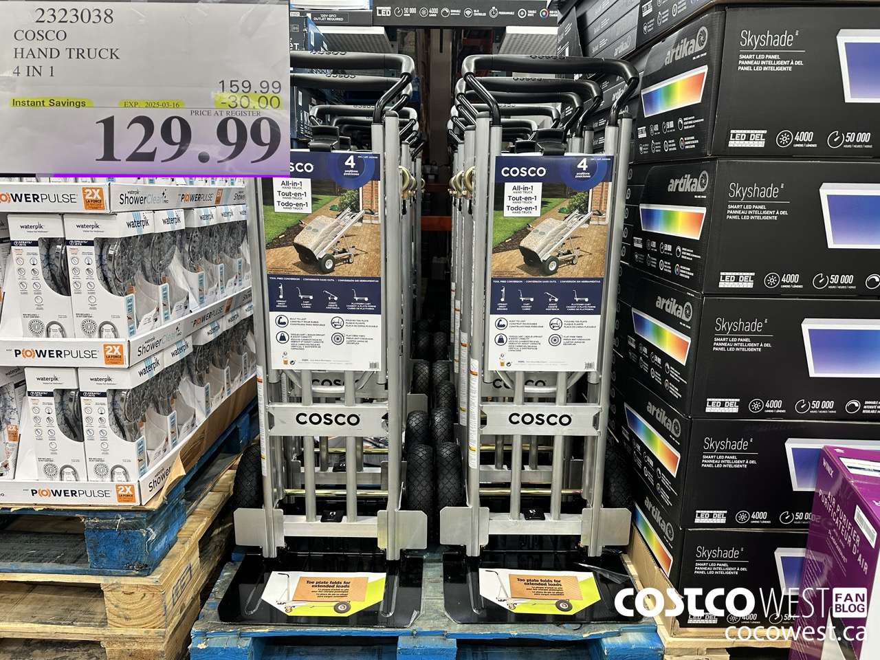 2323038 COSCO HAND TRUCK 4 IN 1 ($30.00 INSTANT SAVINGS EXPIRES ON 2025-03-16) $129.99